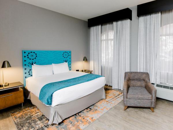 Hotel Indigo San Antonio Riverwalk, an IHG Hotel : photo 1 de la chambre queen room with accessible transfer shower - non-smoking