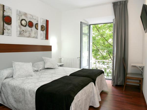 Hostal San Ignacio Centro : photo 2 de la chambre chambre double ou lits jumeaux - vue sur cathédrale