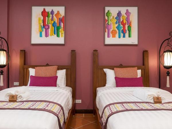 Villa Sanpakoi : photo 5 de la chambre hébergement lits jumeaux supérieur - vue sur piscine