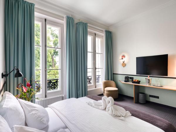 Aussen Alster Hotel : photo 3 de la chambre chambre double - vue sur jardin