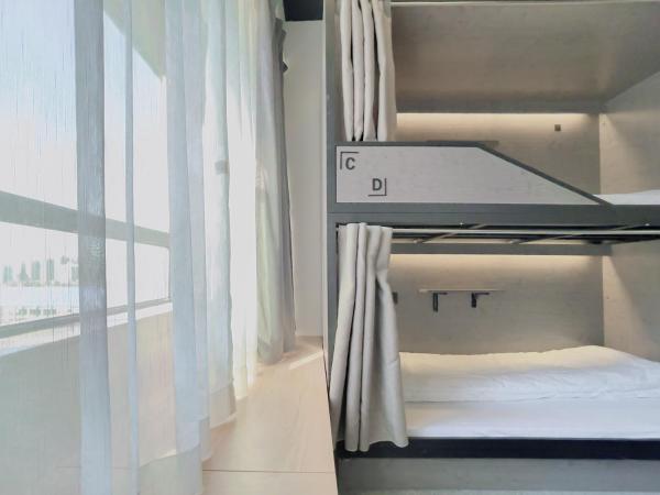 Sifang Space Hostel Xi'an - Xi'an TIYUCHANG metro station Line2 : photo 9 de la chambre lit dans dortoir pour femmes de 4 lits