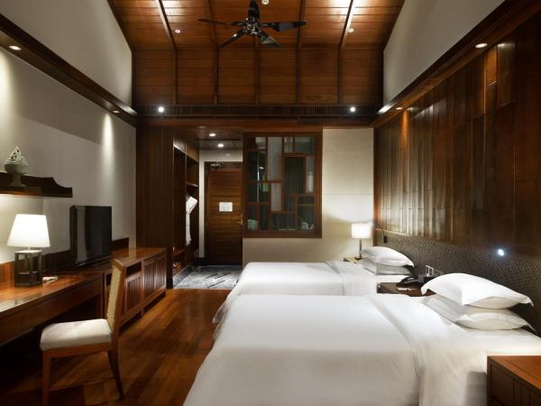 Yalong Bay Earthly Paradise Birds Nest Resort (Mountain Villas) : photo 5 de la chambre cloud roc mountain twin bed room (only accommodate citizens of mainland china with a valid people's republic of china id card upon check-in)
