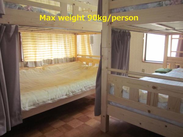 Enman Guest House Osaka : photo 2 de la chambre dortoir de 4 lits pour hommes