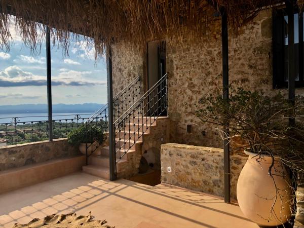 Villa Vager Mani Hotel : photo 3 de la chambre suite lit king-size - vue sur mer