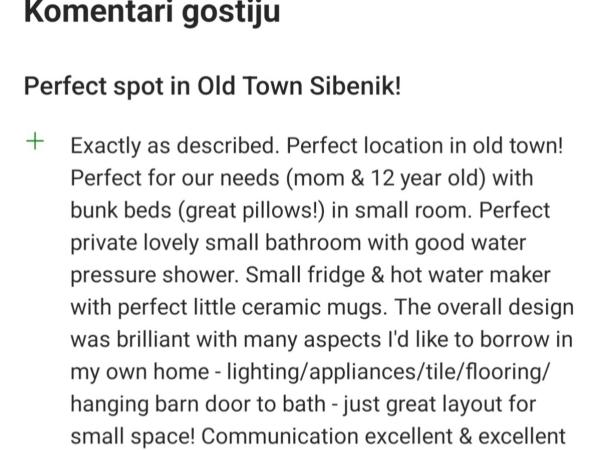 Rooms & Studio Apartments Šibenik : photo 10 de la chambre chambre lits jumeaux Économique