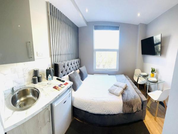 Studios next to Emirates Stadium : photo 5 de la chambre chambre double