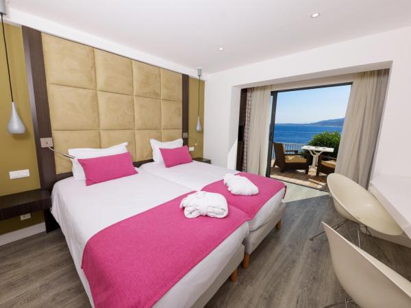 Hotel Saint Christophe : photo 4 de la chambre chambre lits jumeaux supérieure - vue sur mer