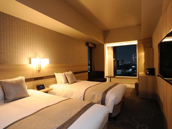 Hotel Keihan Tsukiji Ginza Grande : photo 2 de la chambre chambre lits jumeaux confort - non-fumeurs - Étage supérieur