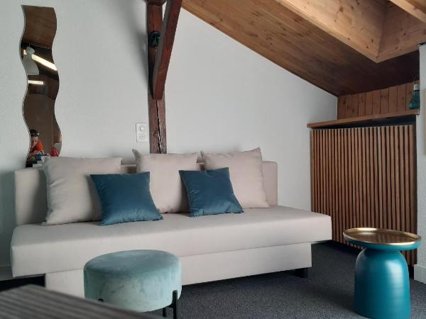 @ Home Hotel Locarno : photo 4 de la chambre suite familiale sur le toit avec balcon