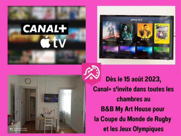 B&B My Art House (Douai Centre) : photo 8 de la chambre chambre double avec salle de bains privative - la galerie