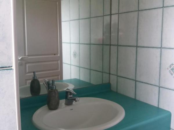 chambre dans maison avec piscine et cuisine : photo 8 de la chambre chambre double avec salle de bains privative