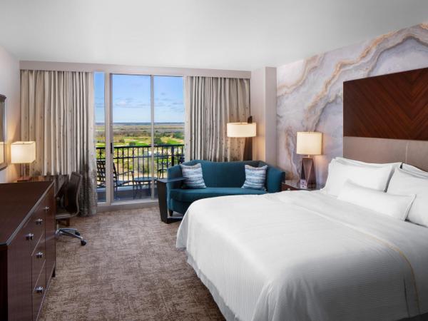 The Westin Savannah Harbor Golf Resort & Spa : photo 2 de la chambre chambre lit king-size avec balcon - vue sur golf