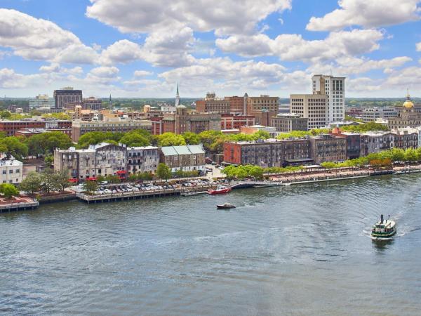 The Westin Savannah Harbor Golf Resort & Spa : photo 2 de la chambre chambre lit king-size - vue sur savannah et rivière