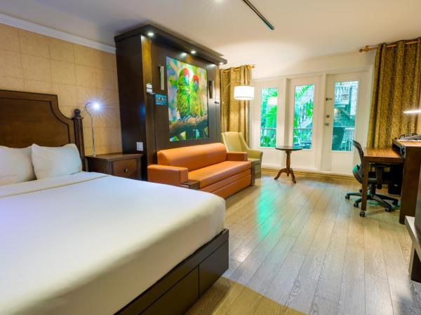 LHotelQuébec : photo 1 de la chambre chambre avec 2 lits queen-size et terrasse