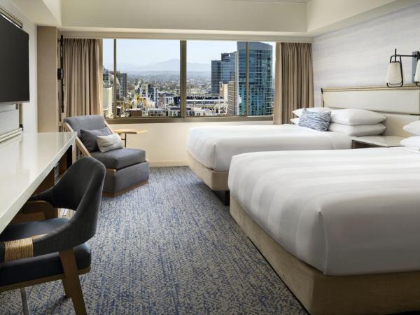 San Diego Marriott Marquis and Marina : photo 1 de la chambre chambre double avec 2 lits doubles - vue sur ville