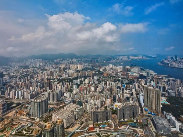 The Ritz-Carlton Hong Kong : photo 3 de la chambre grande chambre avec lit king-size - vue sur mer