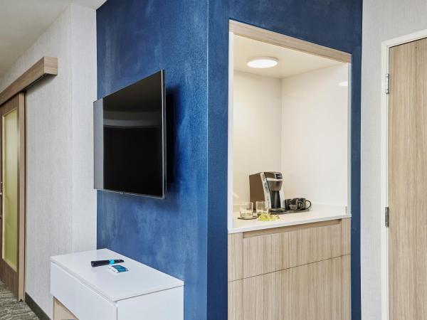 SpringHill Suites by Marriott Chicago Chinatown : photo 1 de la chambre suite lit king-size avec lit gigogne