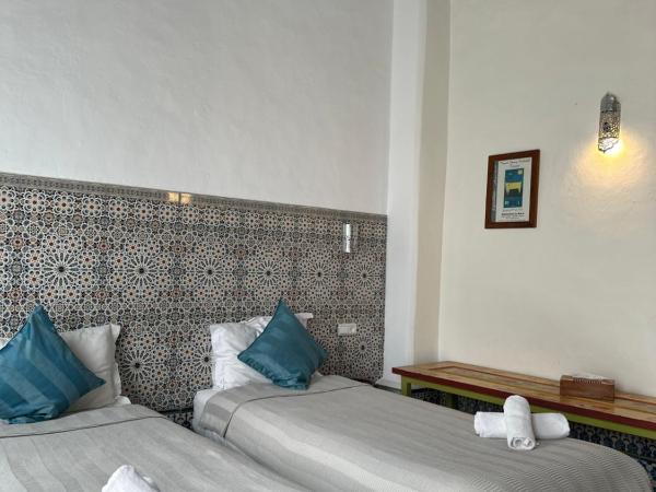 Riad Al Zahia : photo 8 de la chambre chambre lits jumeaux