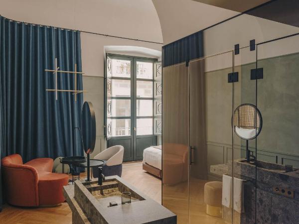 Hotel Palau Fugit : photo 6 de la chambre chambre double ou lits jumeaux deluxe - vue sur ville