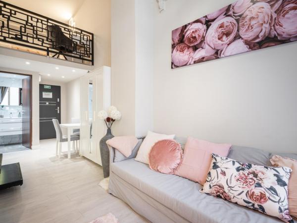 Szent István Apartments : photo 7 de la chambre chambre double avec salle de bains privative