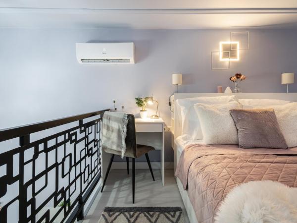 Szent István Apartments : photo 10 de la chambre chambre double avec salle de bains privative