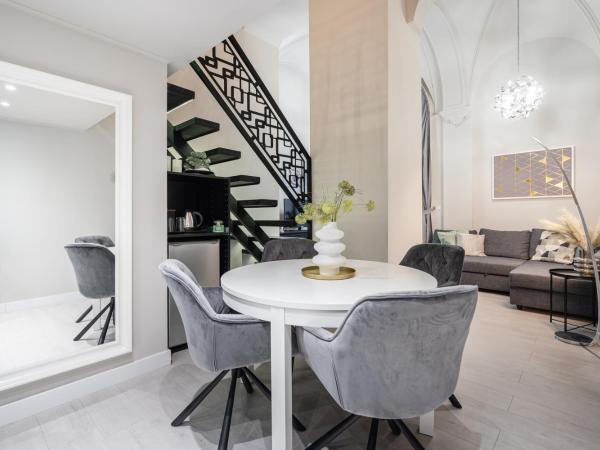 Szent István Apartments : photo 8 de la chambre chambre deluxe avec 2 lits doubles