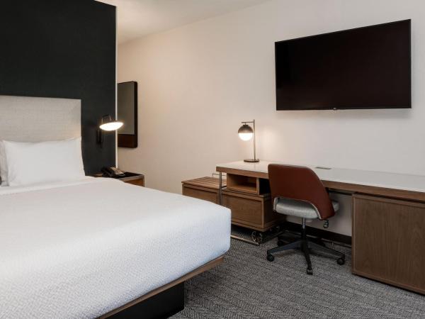 Courtyard by Marriott Charlotte Ballantyne : photo 3 de la chambre chambre lit king-size avec balcon
