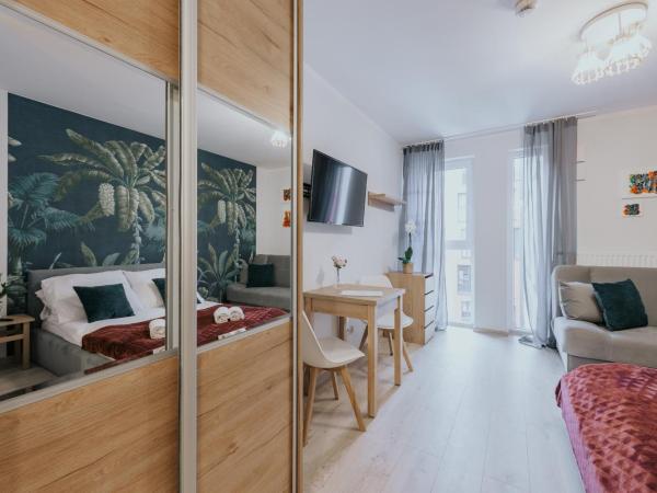 Mikro Aparty bezpłatny parking : photo 6 de la chambre studio familial