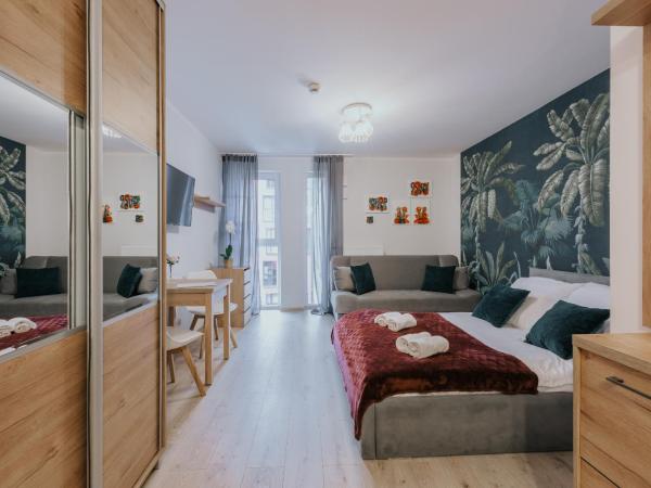 Mikro Aparty bezpłatny parking : photo 5 de la chambre studio familial