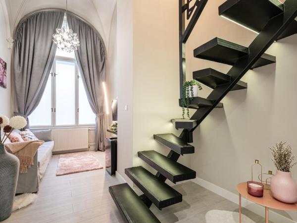 Szent István Apartments : photo 10 de la chambre chambre double avec salle de bains privative