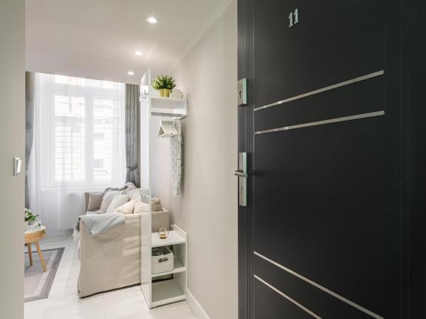 Szent István Apartments : photo 9 de la chambre chambre double avec salle de bains privative