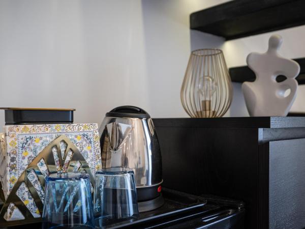 Szent István Apartments : photo 2 de la chambre chambre double supérieure avec deux lits doubles