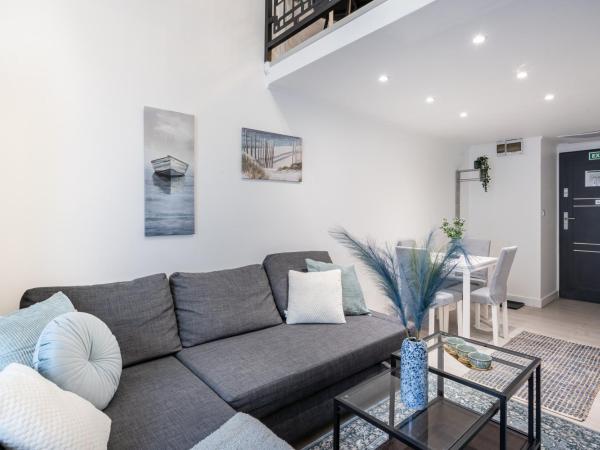 Szent István Apartments : photo 6 de la chambre chambre double supérieure avec deux lits doubles