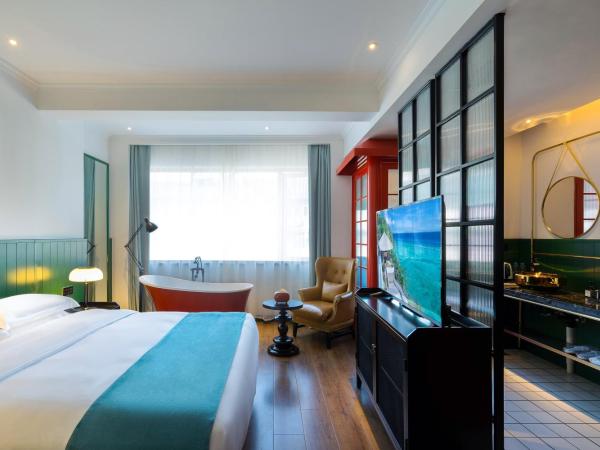 Hangzhou Lanshe hotel : photo 3 de la chambre chambre double deluxe avec baignoire