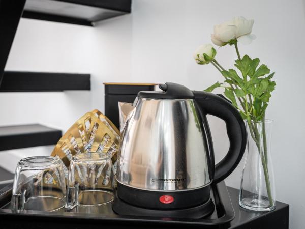 Szent István Apartments : photo 7 de la chambre chambre double avec salle de bains privative