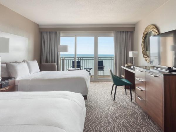 Marriott Myrtle Beach Resort & Spa at Grande Dunes : photo 1 de la chambre chambre avec 2 lits queen-size et balcon - côté océan