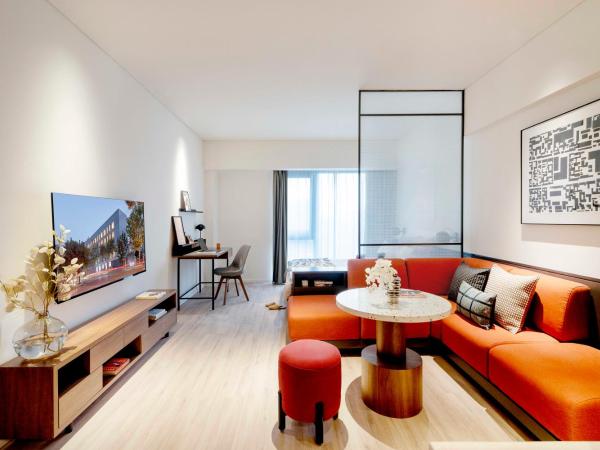 base-Beijing Wangfujing Serviced Apartment : photo 1 de la chambre studio sélectionné 