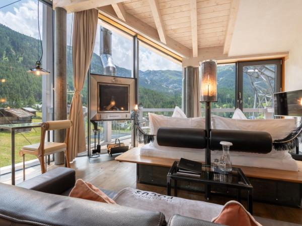 Matterhorn FOCUS Design Hotel : photo 6 de la chambre chambre double deluxe - vue sur mont cervin
