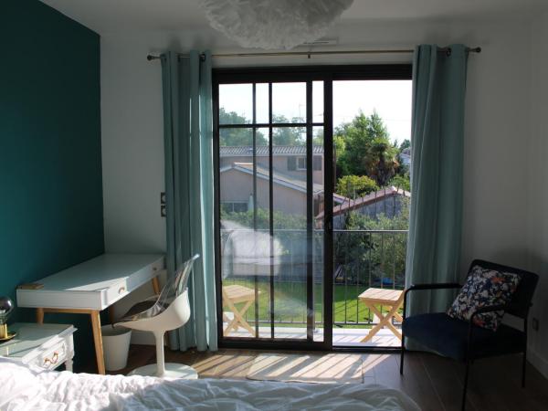 Le Jardin 51 : photo 10 de la chambre chambre double avec balcon