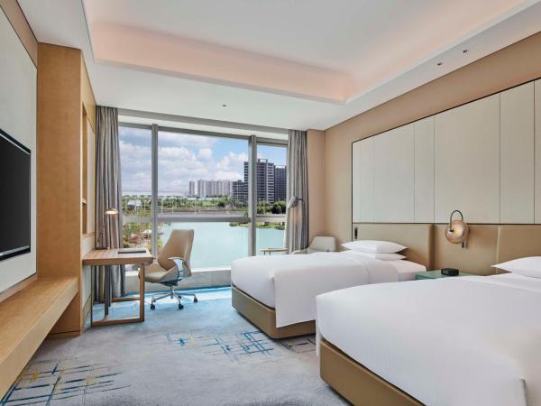 Doubletree By Hilton Suzhou Wuzhong : photo 3 de la chambre chambre lits jumeaux de luxe avec vue sur la rivière