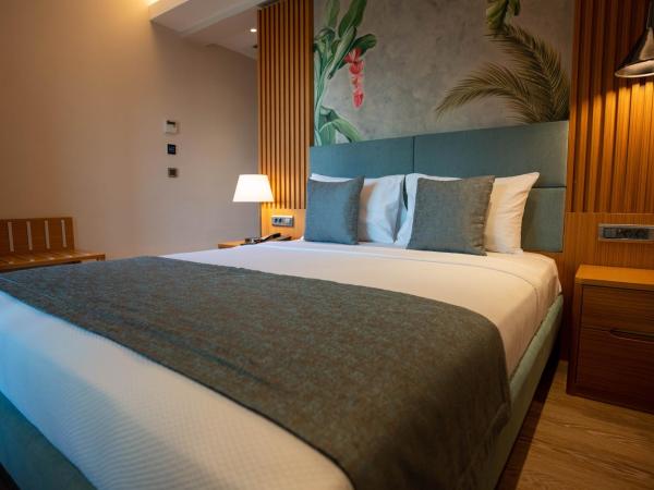 Palm Hills Bodrum Hotel : photo 9 de la chambre chambre lit king-size - vue sur jardin