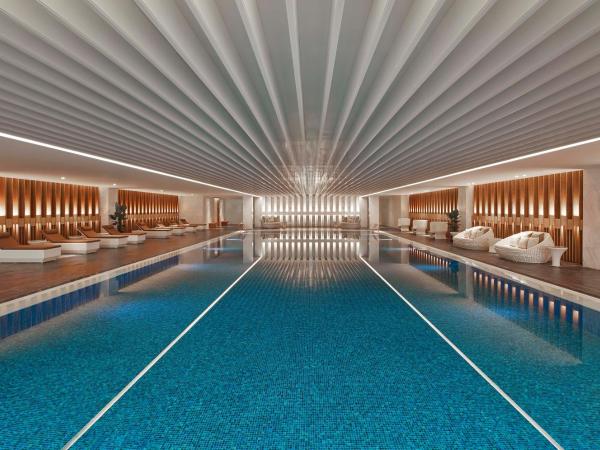 Shanghai Marriott Hotel Parkview : photo 2 de la chambre chambre de luxe avec 2 lits doubles