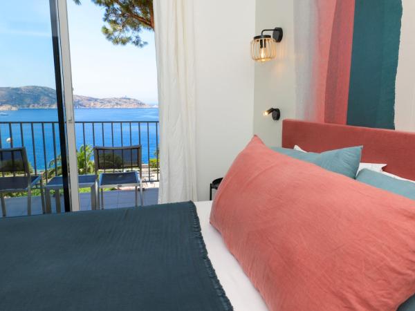 Le Saint Erasme, Hotel Eco Friendly : photo 3 de la chambre chambre double panorama avec balcon - vue sur mer