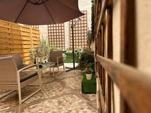 Casa Durán Alicante : photo 5 de la chambre chambre double avec patio