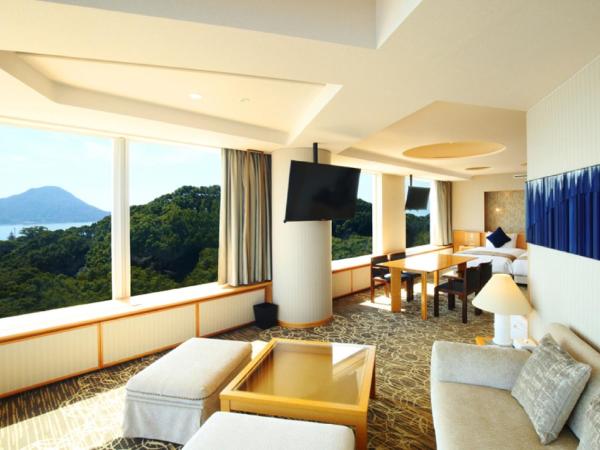 Grand Prince Hotel Hiroshima : photo 8 de la chambre [g7 suite] suite room - non-smoking