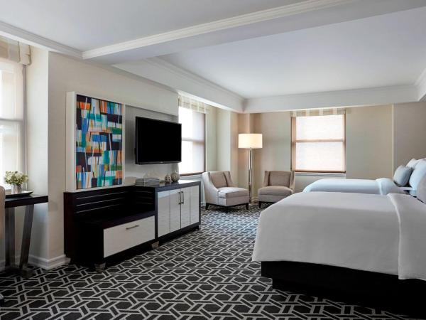 JW Marriott Essex House New York : photo 2 de la chambre chambre double avec 2 lits doubles