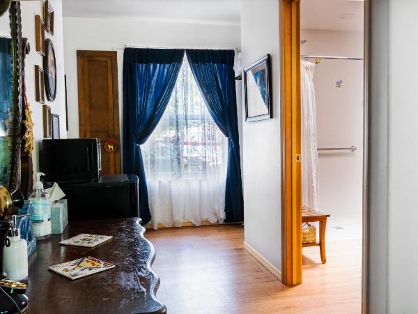 Red Horse Bed and Breakfast : photo 7 de la chambre chambre lit king-size avec douche accessible en fauteuil roulant - adaptée aux personnes à mobilité réduite - animaux domestiques admis