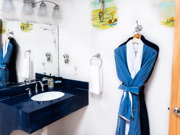 Red Horse Bed and Breakfast : photo 10 de la chambre chambre lit king-size avec douche accessible en fauteuil roulant - adaptée aux personnes à mobilité réduite - animaux domestiques admis