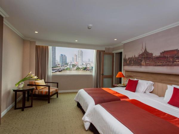 Ramada Plaza by Wyndham Bangkok Menam Riverside : photo 7 de la chambre suite royale lits jumeaux - vue sur fleuve