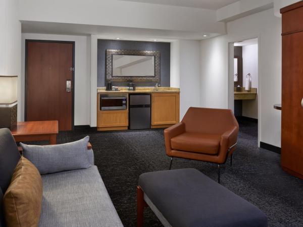 Courtyard by Marriott Calgary Airport : photo 3 de la chambre suite 1 chambre lit king-size